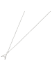 Smart Jewel Collier Mit Buchstabe A in Silber