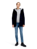 AMBER & JUNE Winterjacke mit Kapuze in Dunkelblau