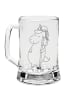 Mr. & Mrs. Panda Bierglas Einhorn  ohne Spruch in Transparent