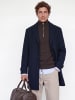 Jack & Jones Wollmantel in Dark Navy