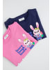 Coccodrillo Baumwoll-T-Shirt mit kurzen Ärmeln in rosa