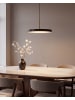 Beliani Tischleuchten EVENLODE in Schwarz/Messing - (W) 30 x (H) 120 x (L) 30 cm