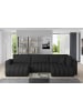 MF Design Bonita Recamiere Links in Anthrazit -  (L) 175 x (B) 350 x (H) 92 cm