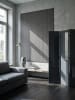 KADIMA DESIGN Teppich Kurzflor Uni pflegeleicht Wohnzimmer Schlafzimmer Flur in Anthrazit