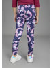 Kidsworld Leggings in blau gemustert