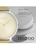 Oozoo Analog-Armbanduhr Oozoo Timepieces gold extra groß (ca. 48mm)
