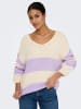 JDY Strickpullover in Ecru