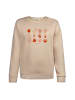 GreenBomb Sweatshirt Bike Strawberry in Kaffee Latte
