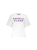 cavalli CLASS Weiß Baumwolle Damen T-Shirt