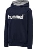 Hummel Hummel Cotton Kapuzenpullover Hmlgo Multisport Kinder Atmungsaktiv in MARINE