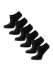 Nur Die  Sneakersocken Schuhsöckchen in Schwarz