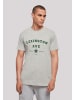 F4NT4STIC T-Shirt Lexington Ave TEE UNISEX in grau meliert