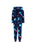 Sonic Overall Fleece Schlafanzug Sonic The Hedgehog in Dunkelblau