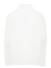keepsuwarm Herren Fleecepullover in Optik Weiss