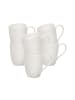 vivo | Villeroy & Boch Group 6er Set Kaffeebecher Basic White 260 ml weiß in weiß
