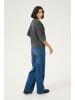 Kaffe Strickpullover KAmalene Loose fit in Dark Grey Melange