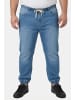 Men Plus Jeanshose in bleached denim