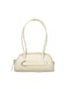 COCCINELLE Weiß Lila Leder Damen Handtasche