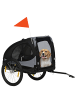 Pawhut Hundeanhänger 140L x 71B x 83H cm
