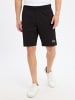 EA7 Shorts in schwarz