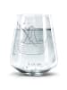 Mr. & Mrs. Panda Trinkglas Pinguin Angelboot ohne Spruch in Transparent