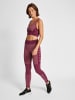 Hummel Hummel Leggings Hmlclea Yoga Damen Dehnbarem Atmungsaktiv Schnelltrocknend Nahtlosen in GRAPE WINE/CRUSHED BERRY MEL