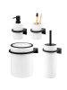 bremermann Bad-Accessoires Set SAVONA 4tlg. rund