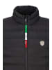19v69 Italia Daunenweste Jay in schwarz