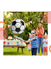 relaxdays 3-tlg. Pinata Set "Fußball" in Weiß/ Schwarz - Ø25 cm