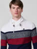 KOROSHI Gestrickter pullover in blau