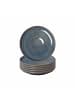 like. by Villeroy & Boch 6er Set Espressountertassen Crafted Breeze in Blau-Grau ø 11,8 cm in blau-grau