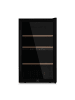 Les Petits Champs Weinkühlschrank 32 Flaschen CAVCDB32 Schwarz, Energieklasse G, Anti-UV, LED