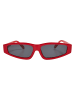 Urban Classics Urban Classics Unisex Sunglasses Lefkada 2-Pack in black/black+red/black