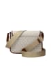 Michael Kors Beige Stoff Umhängetasche