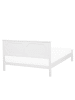 Beliani Doppelbett OLIVET in Weiß - (W) 169 x (H) 92 x (L) 208 cm