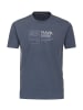 CASAMODA T-Shirt in dunkles Mittelblau