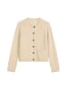 Marc O'Polo Cardigan regular in natural stone