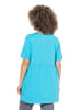 Ulla Popken Longshirt in tiefes aqua