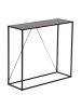 en.casa Konsolentisch Austevoll in Schwarz (B)30cm (H)80cm (L)90cm