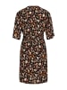 Noa Noa Kleid LaureenNN in Print Black-White-Brown