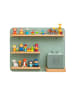 relaxdays Toniebox Regal in Salbei - (B)39 x (H)29 x (T)15 cm