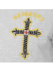 Roberto Geissini Cross-Wings T-Shirt Grau