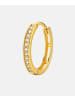 Diamant L'éternel Ohrringe aus 585 Gelbgold