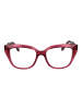 Ana Hickmann Frauen Optische Fassungen Schmetterling Rosa