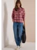 Cecil Karierte Corduroy Blouse in Velvet Rose