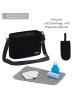 fillikid Wickeltasche Buggy-Organizer Teddy in black