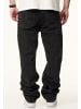DAILY COTTON Jeans - DCPARADERA Lange Hose Ripped Straight-Fit in Washed Black