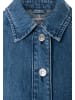 More & More lässige, weite, kastige Jeansjacke in middle blue denim