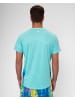 BIDI BADU Melbourne 2024 V-Neck Tee in Aqua