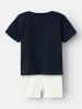 name it Sommer Set T-Shirt & Shorts NMMJUNIK in dark sapphire